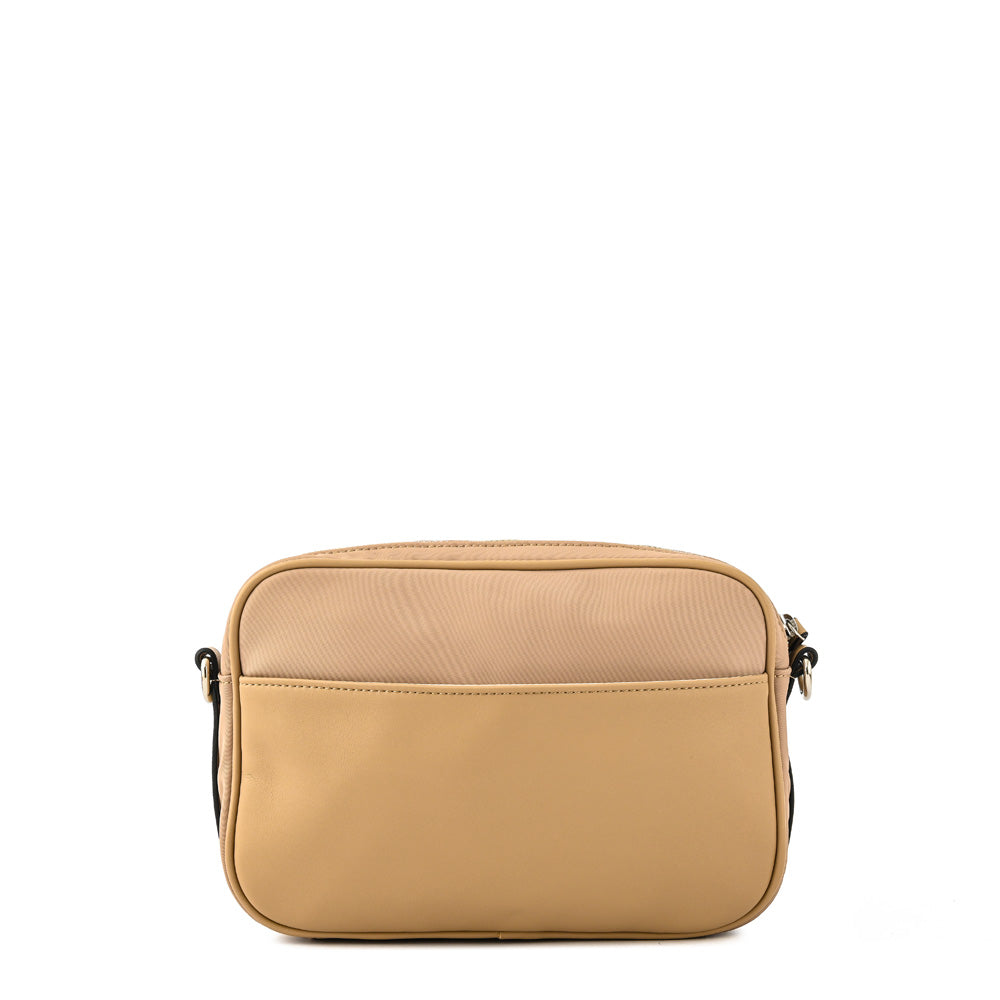 Cartera bandolera micaela mediana beige