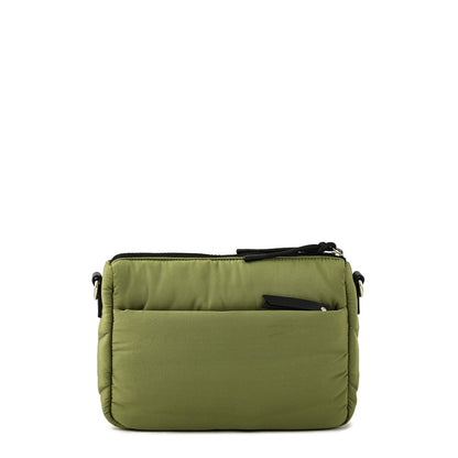 Cartera bandolera mediana marisa verde oliva