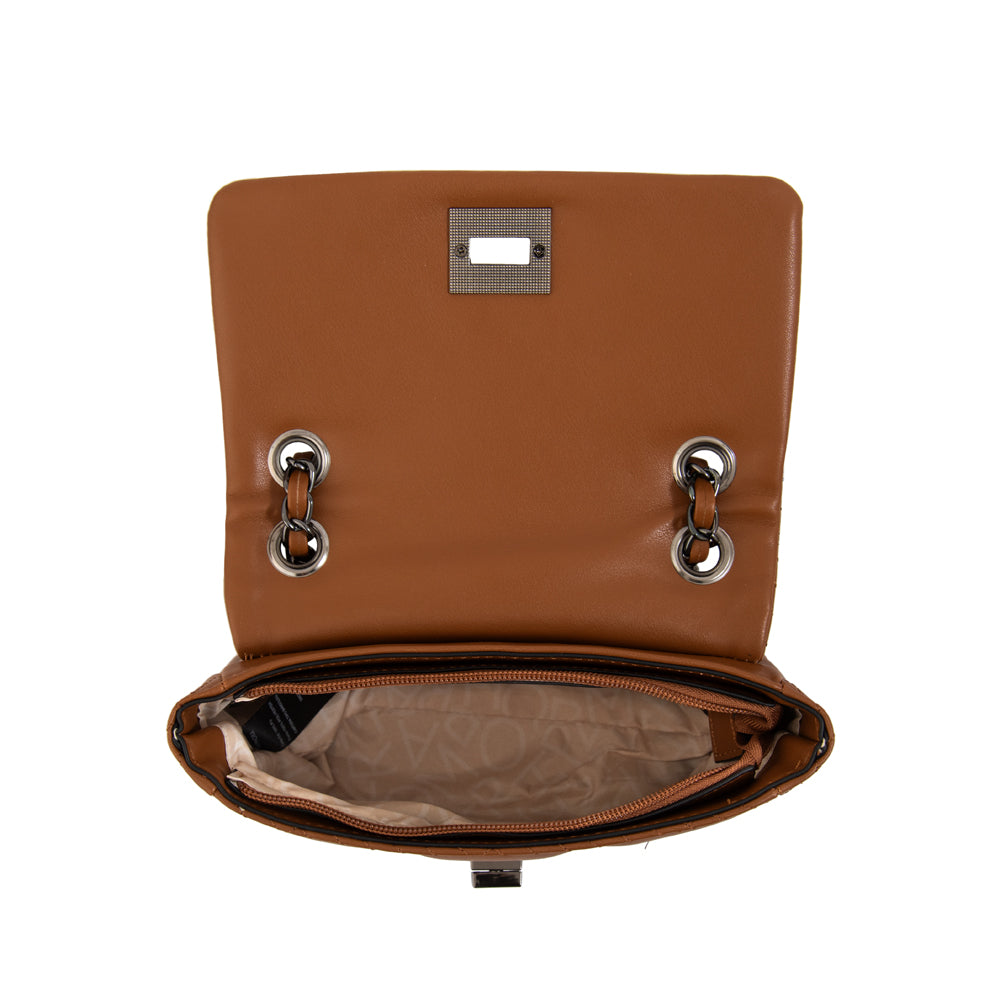 Cartera bandolera verona pequeña café