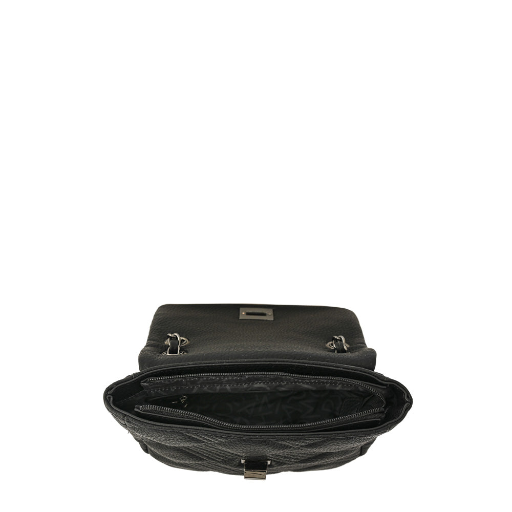 Cartera bandolera verona pequeña negro especial