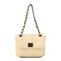 Cartera bandolera verona pequeña blanco crudo