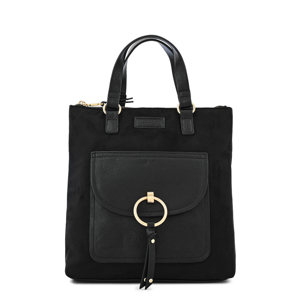 Mochila rustique mediana negro