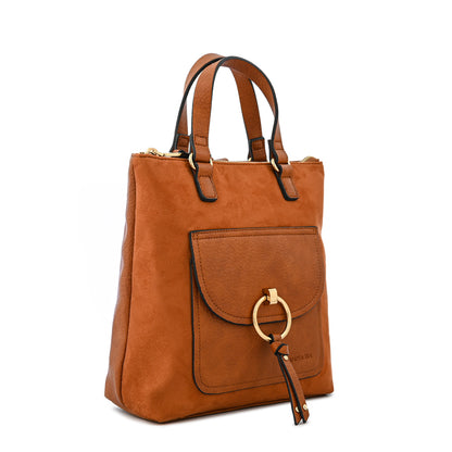 Mochila mediana rustique camel