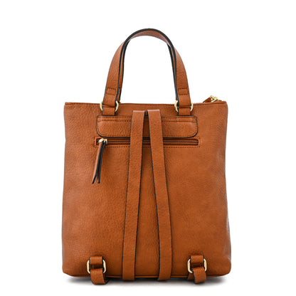 Mochila mediana rustique camel