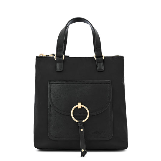 Mochila mediana rustique Negro especial