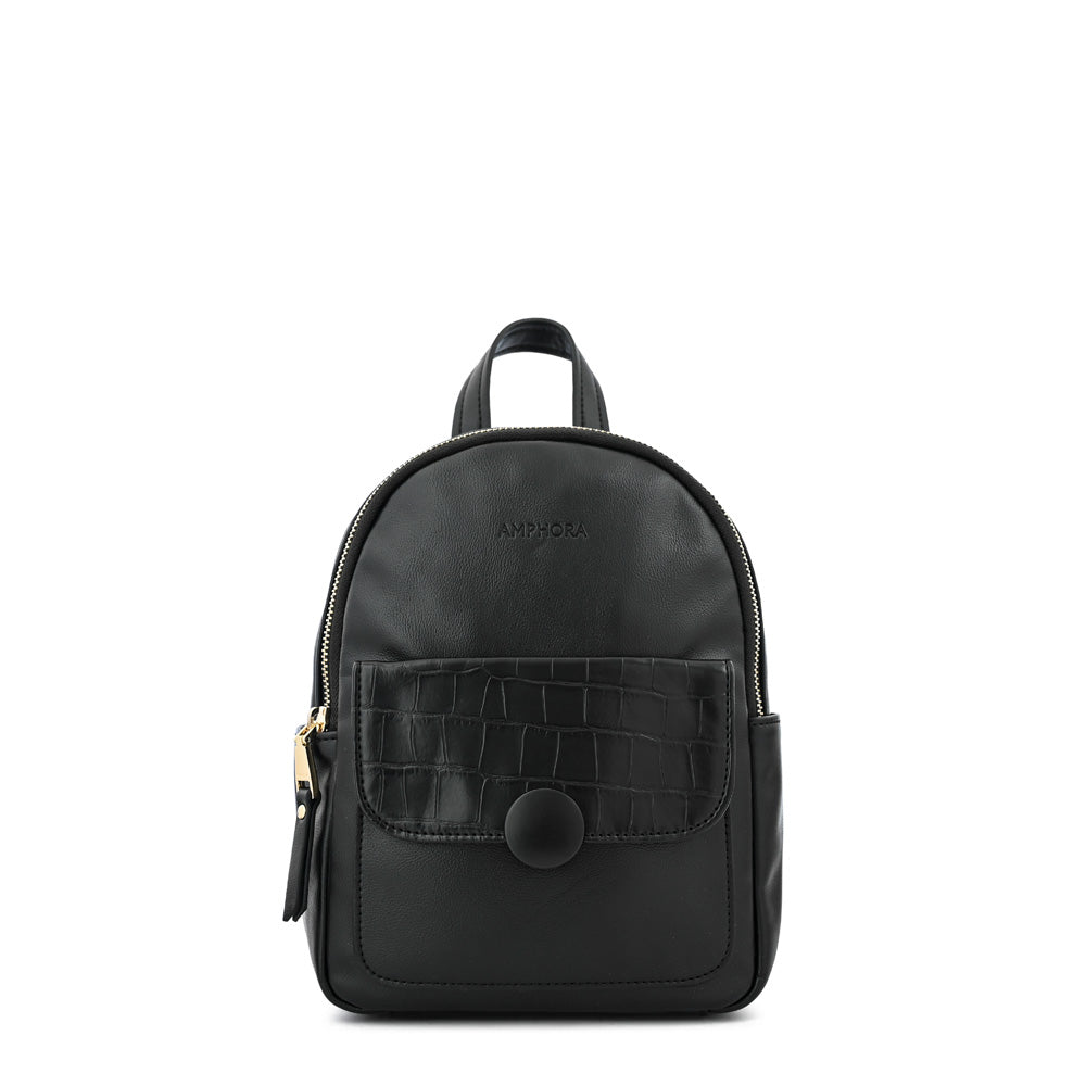 Mochila dominique mediana negro especial
