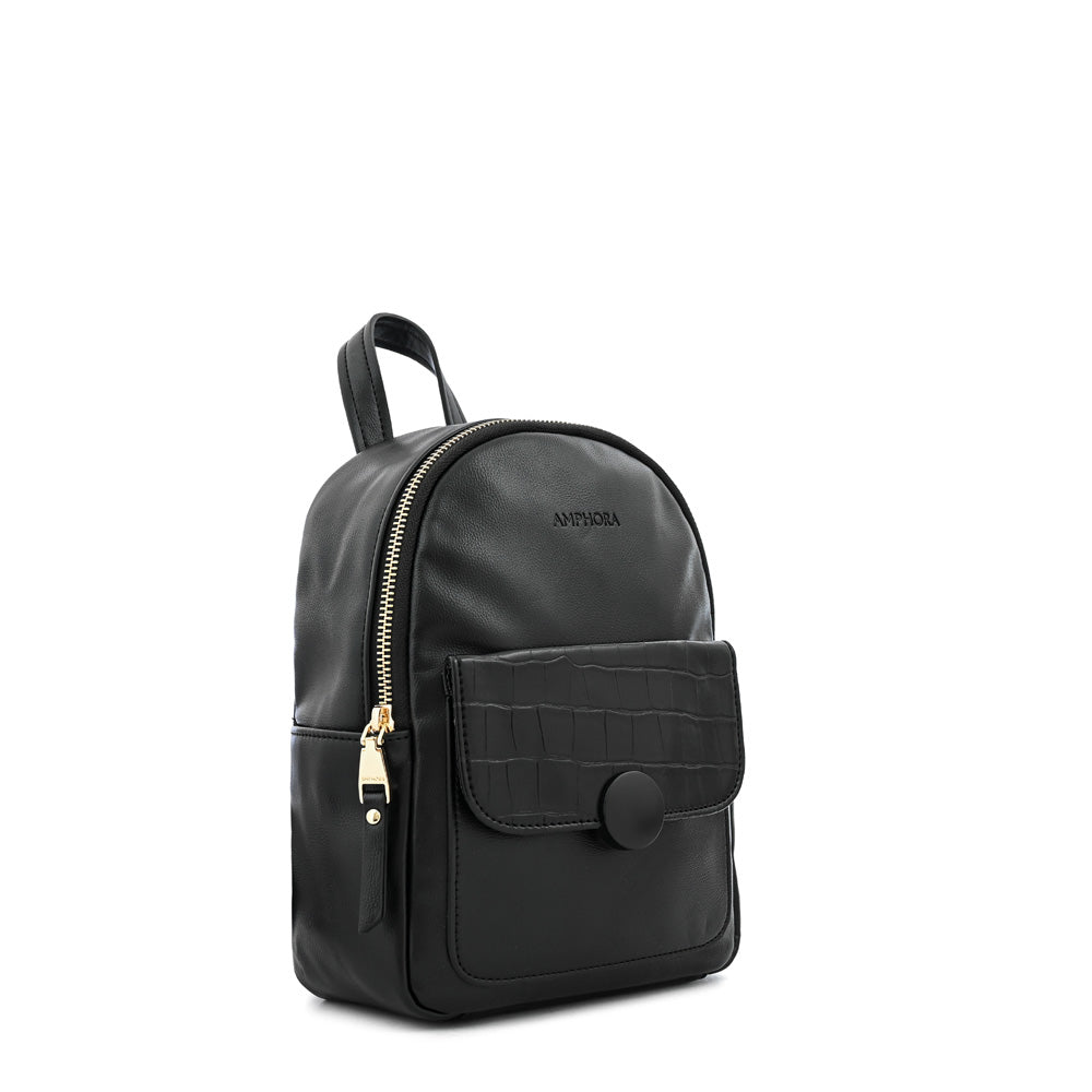 Mochila dominique mediana negro especial