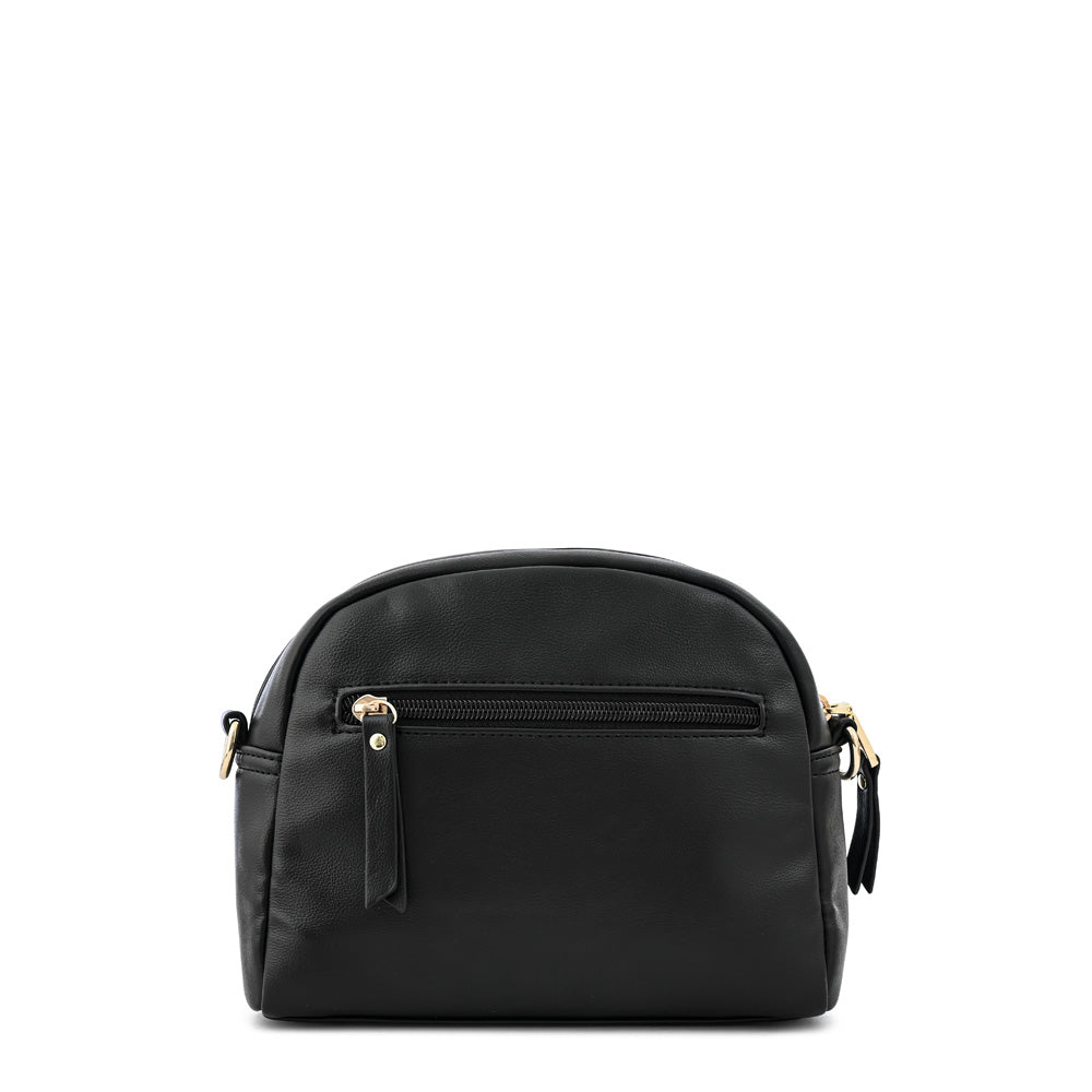 Cartera bandolera dominique pequeña negro