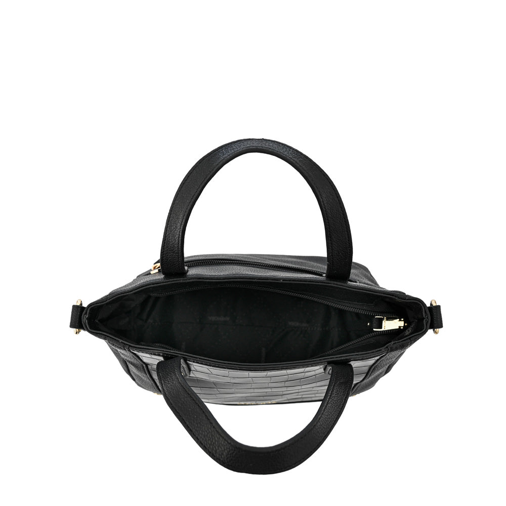 Cartera tote marty mediana negro especial