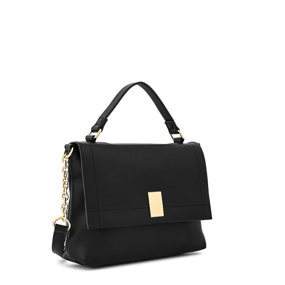 Cartera bandolera thais mediana negro