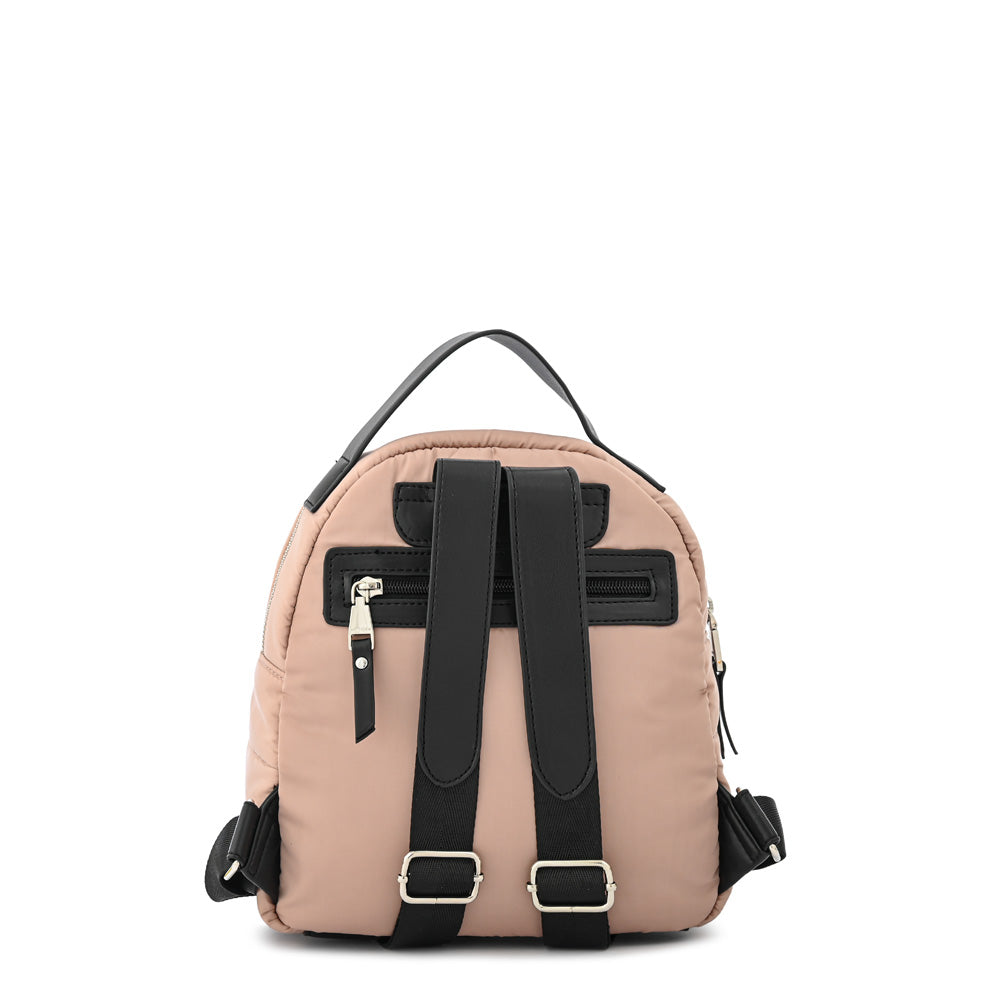 Mochila leandre mediana rosa viejo