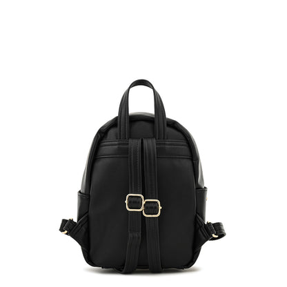 Mochila con tapa osaka pequeña negro