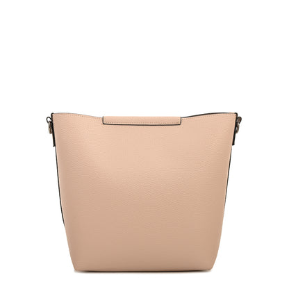 Cartera bandolera naty mediana rosa viejo