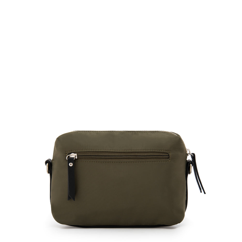 Cartera bandolera galit mediana verde oliva