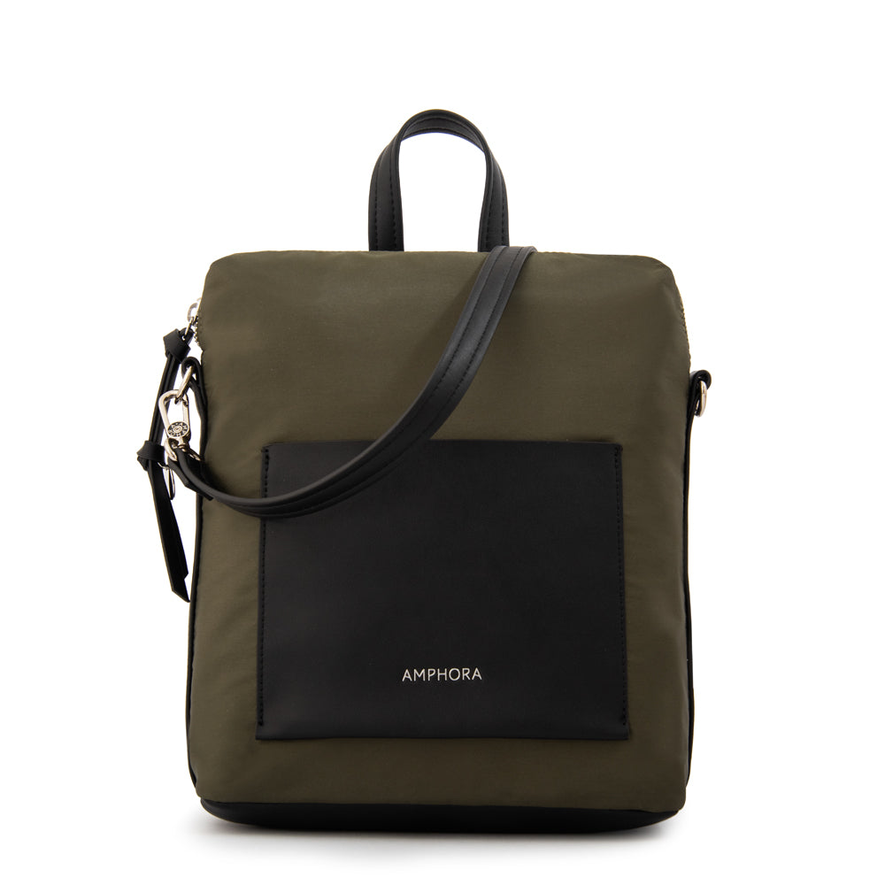 Mochila galit mediana verde oliva