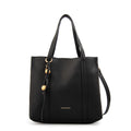 Cartera tote tres divisiones valeria pequeña negro