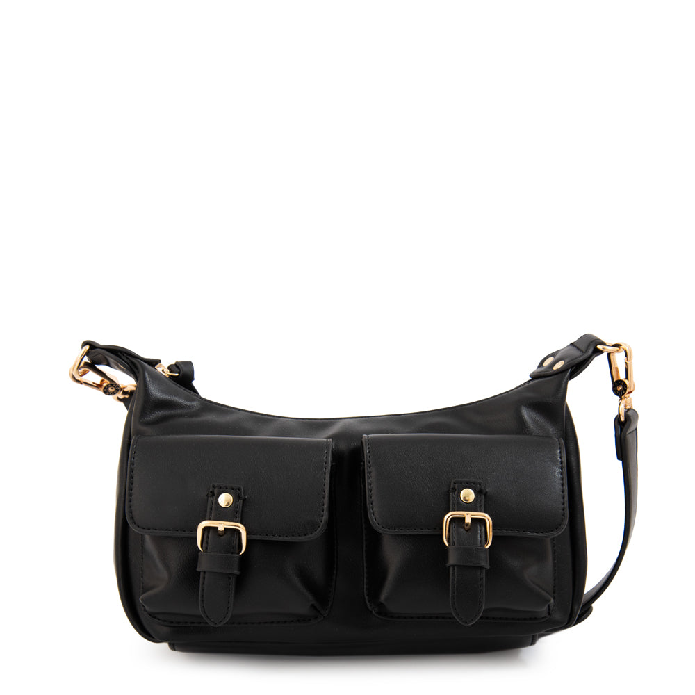 Cartera Bandolera joely mediana negro