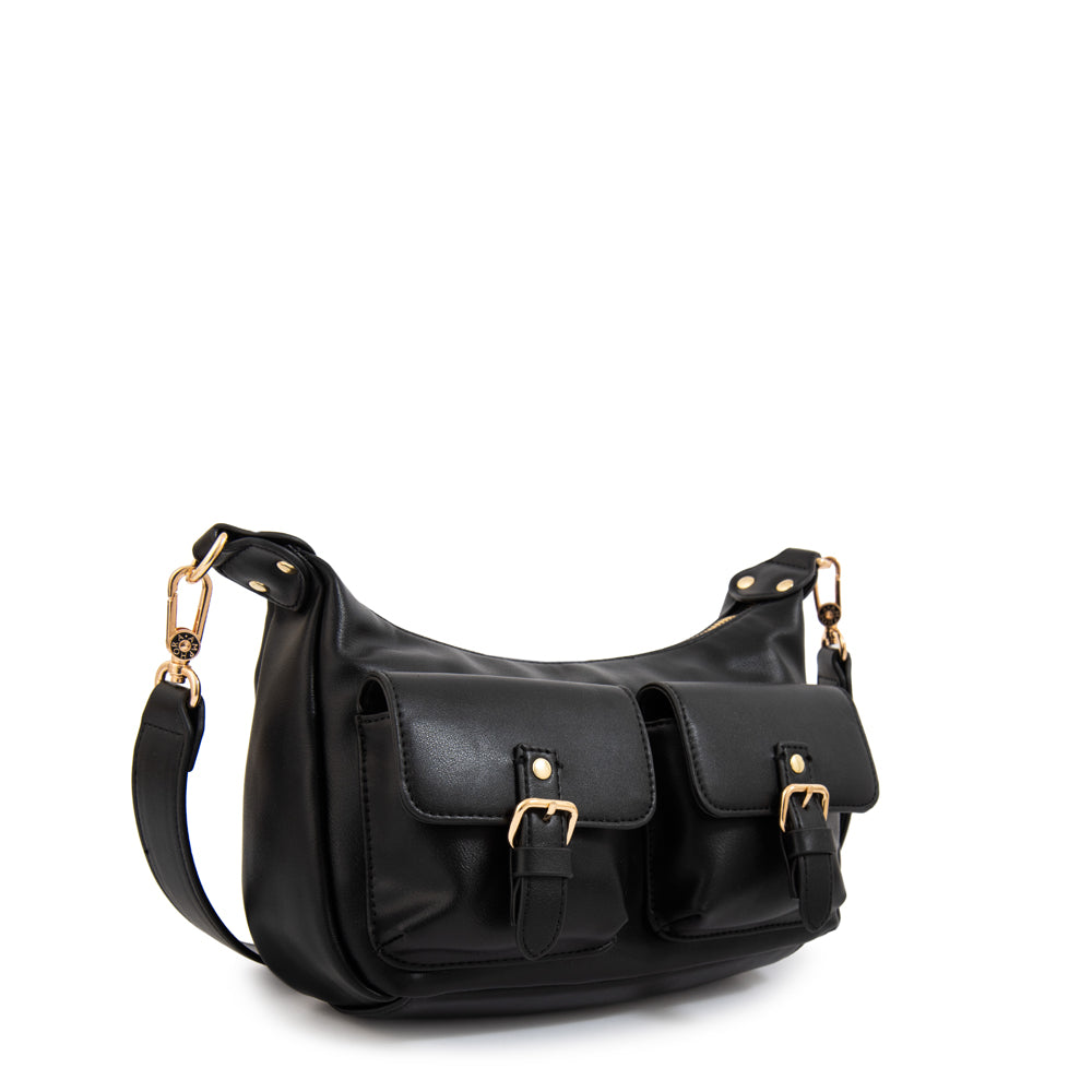 Cartera bandolera joely mediana negro