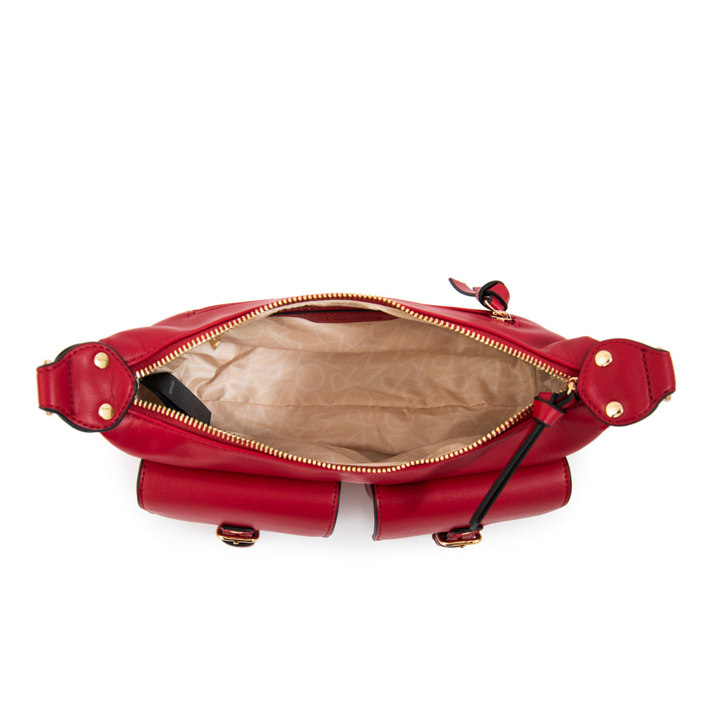 Cartera bandolera joely mediana rojo
