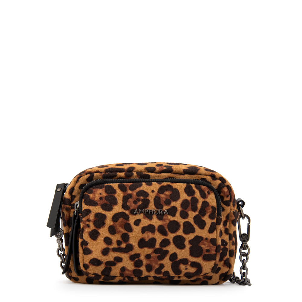Cartera bandolera denis pequeña café