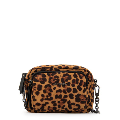 Cartera Bandolera denis pequeña café