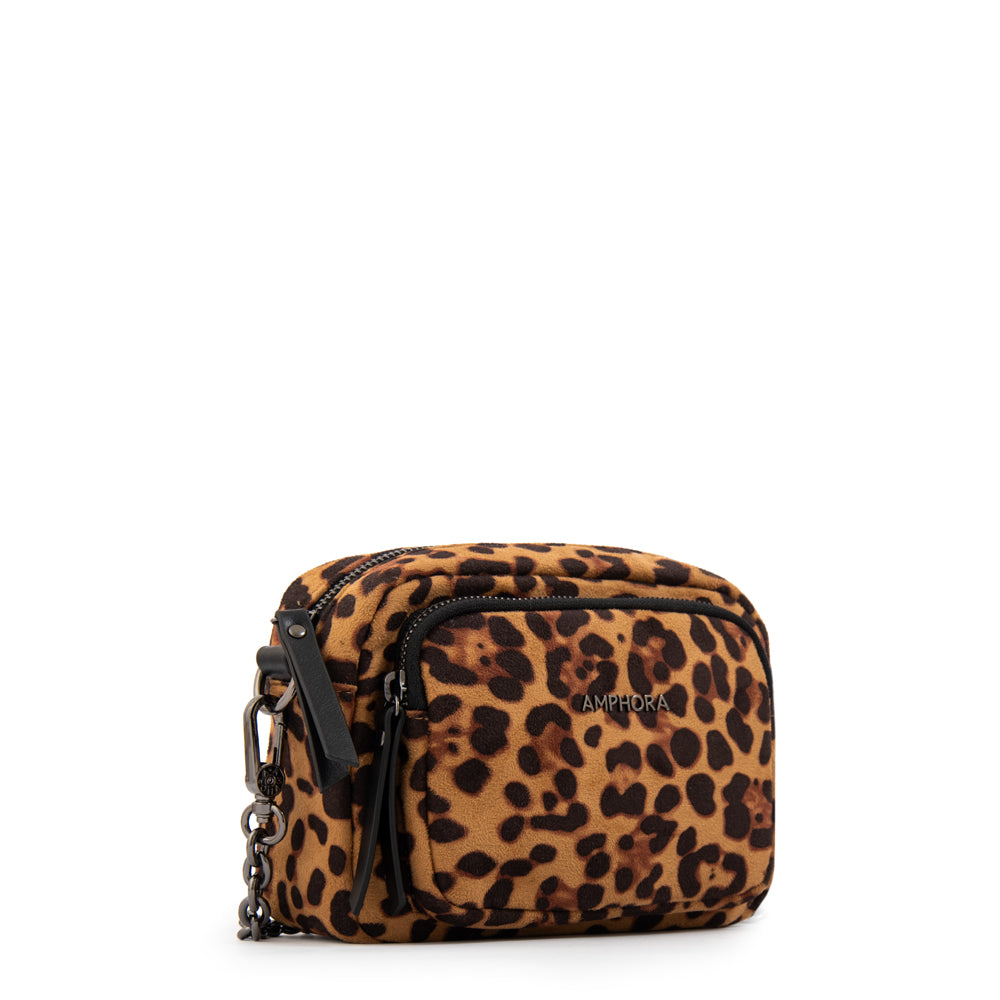 Cartera bandolera denis pequeña café