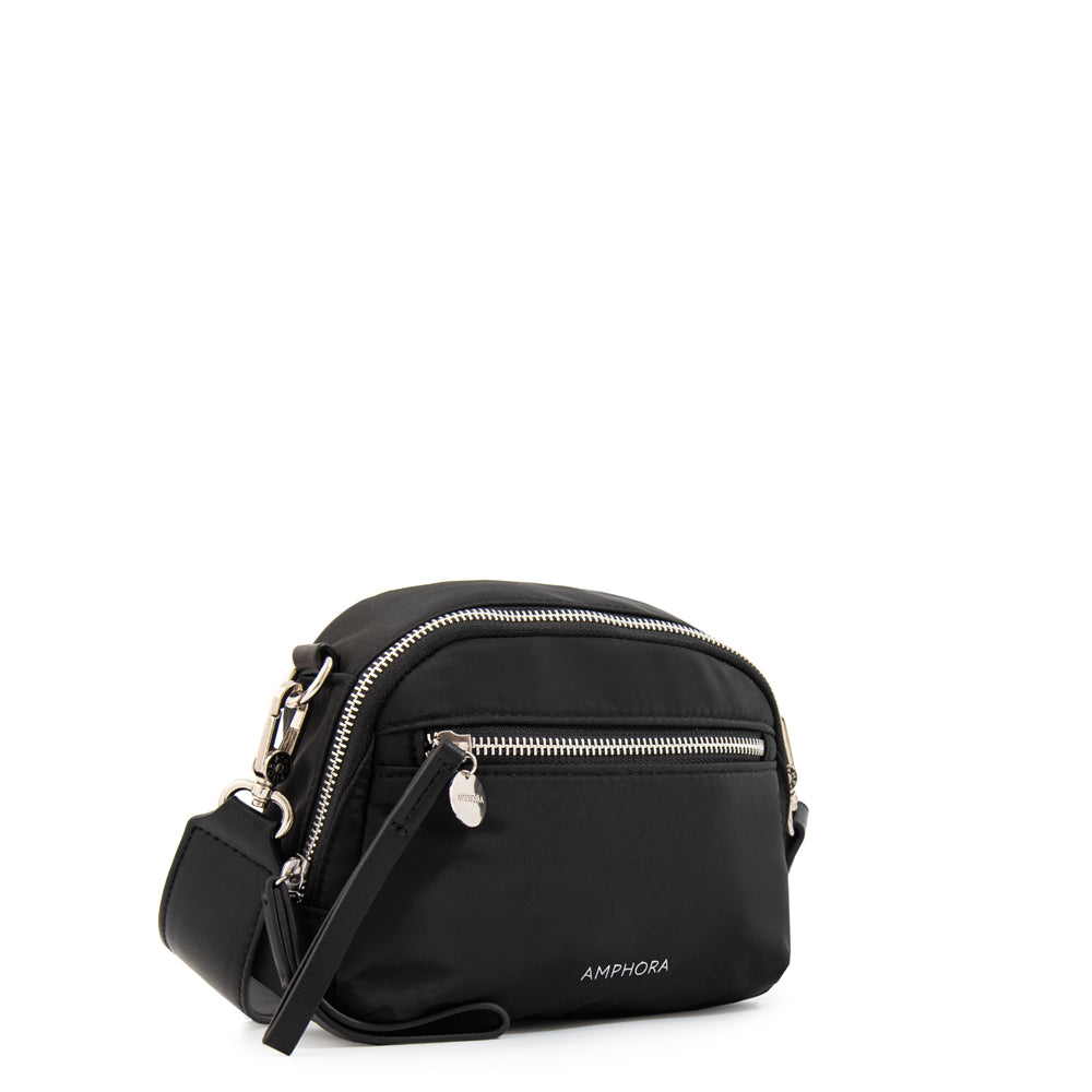 Cartera bandolera fany mediana negro especial