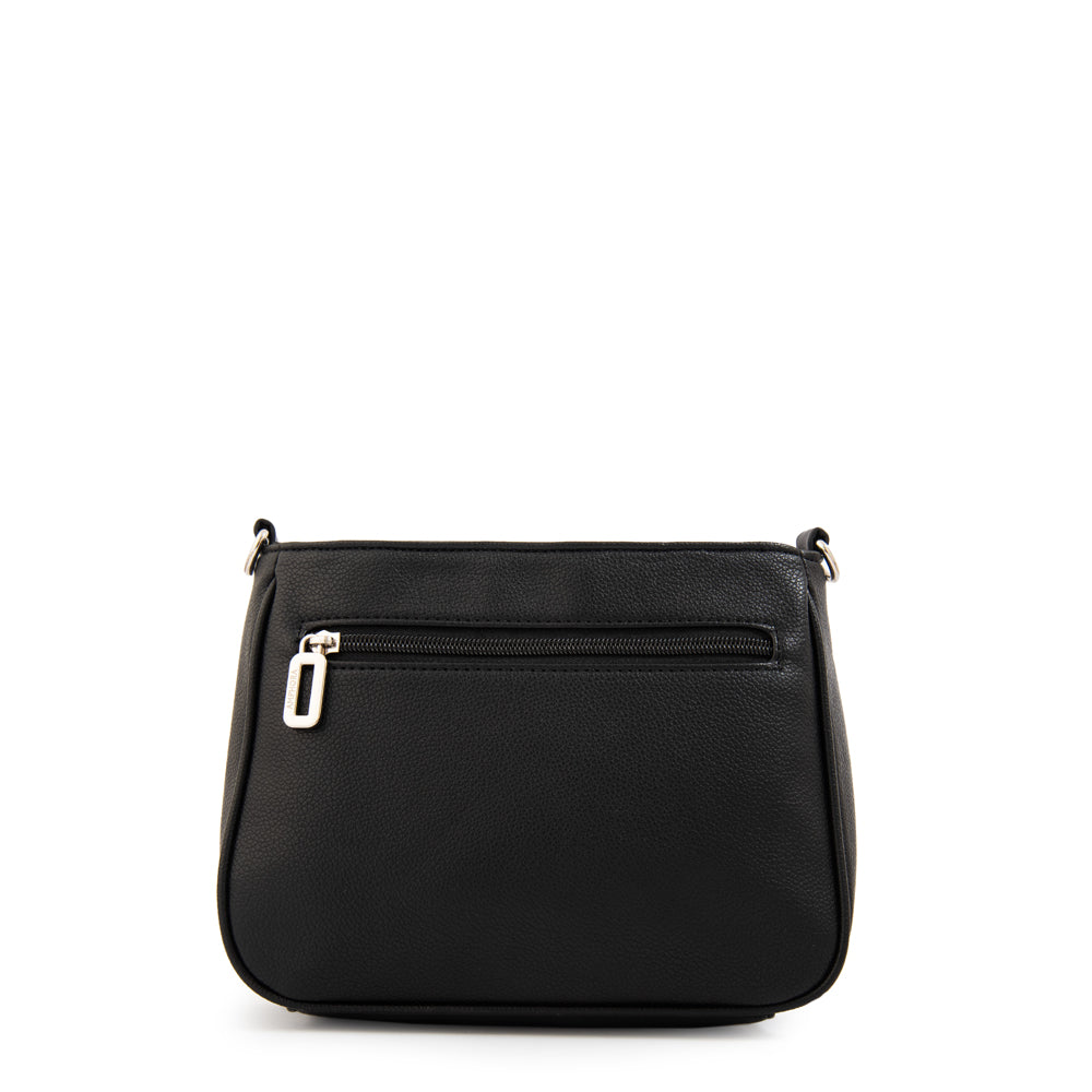 Cartera bandolera coralie pequeña negro