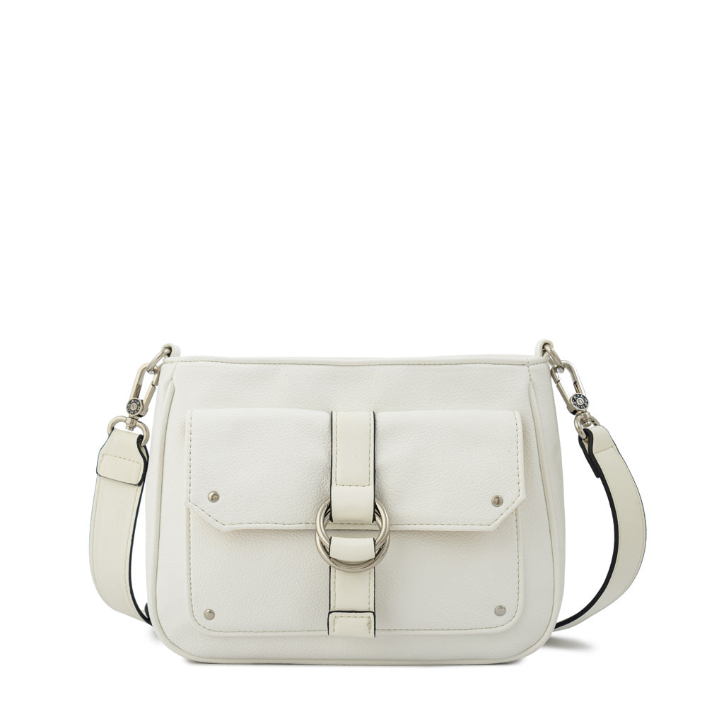 Cartera Bandolera coralie pequeña blanco