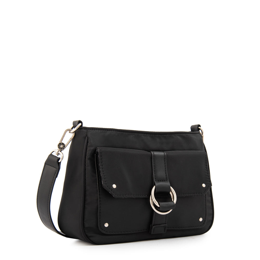 Cartera bandolera coralie pequeña negro especial