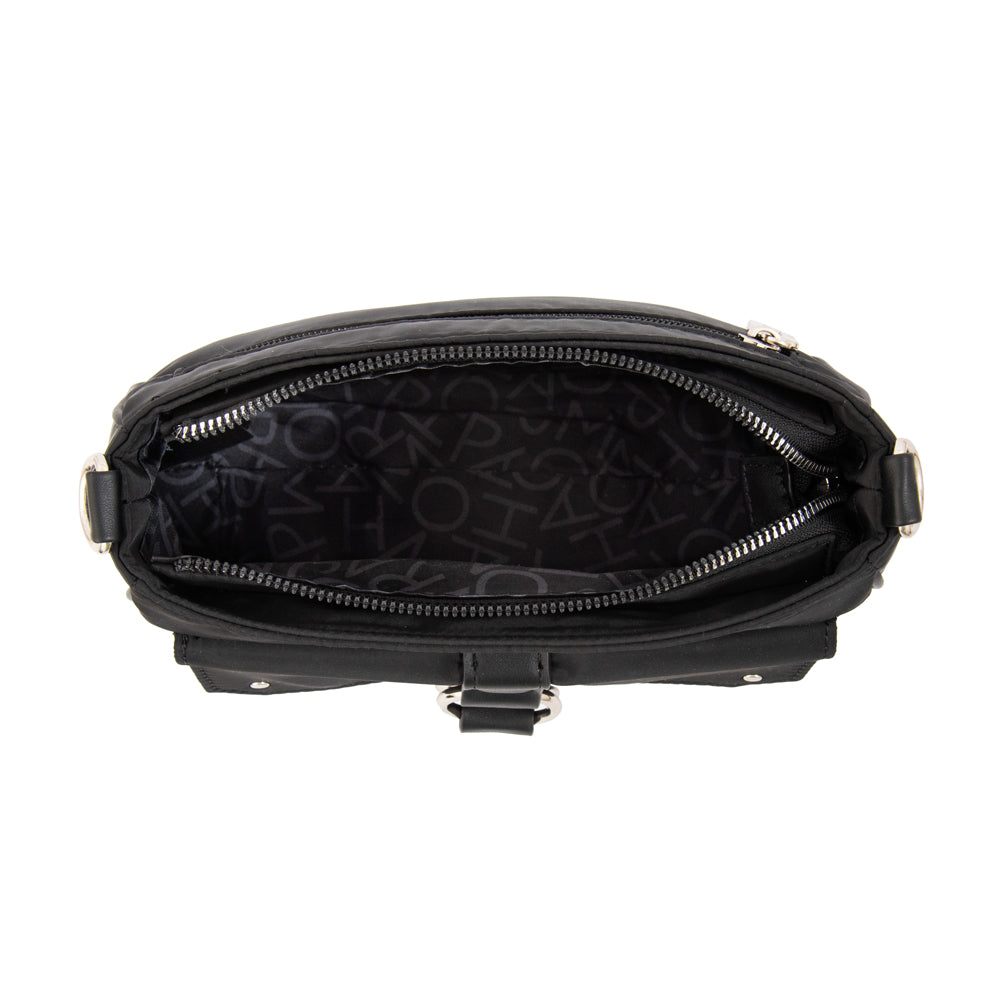 Cartera bandolera coralie pequeña negro especial