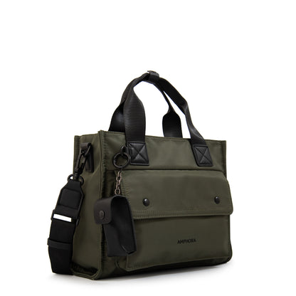 Cartera Bandolera olivier mediana verde oliva