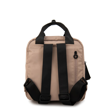 Mochila olivier mediana beige