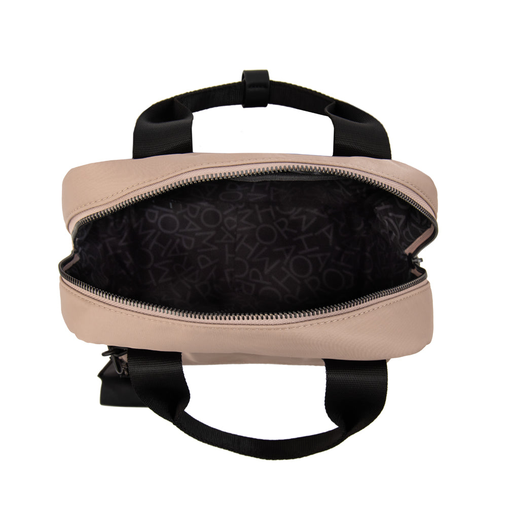 Mochila olivier mediana beige