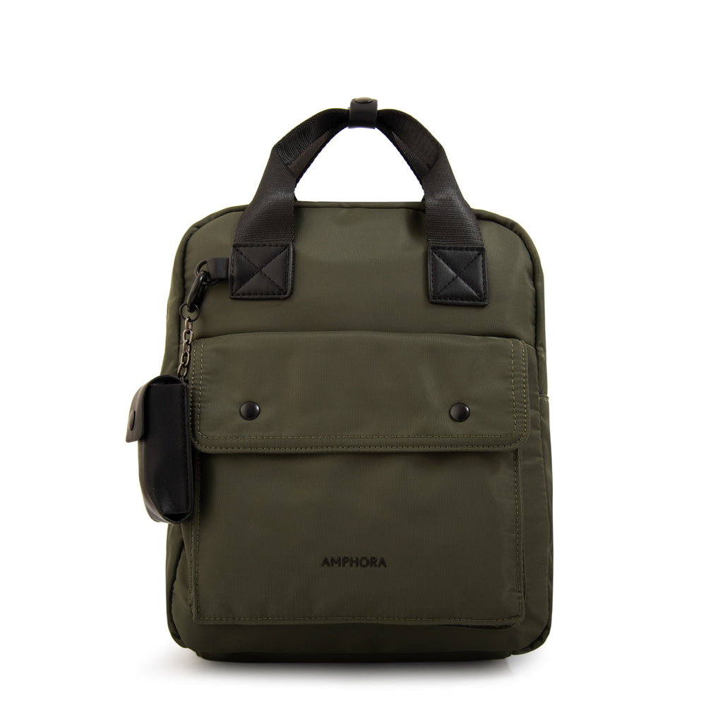 Mochila olivier mediana verde oliva