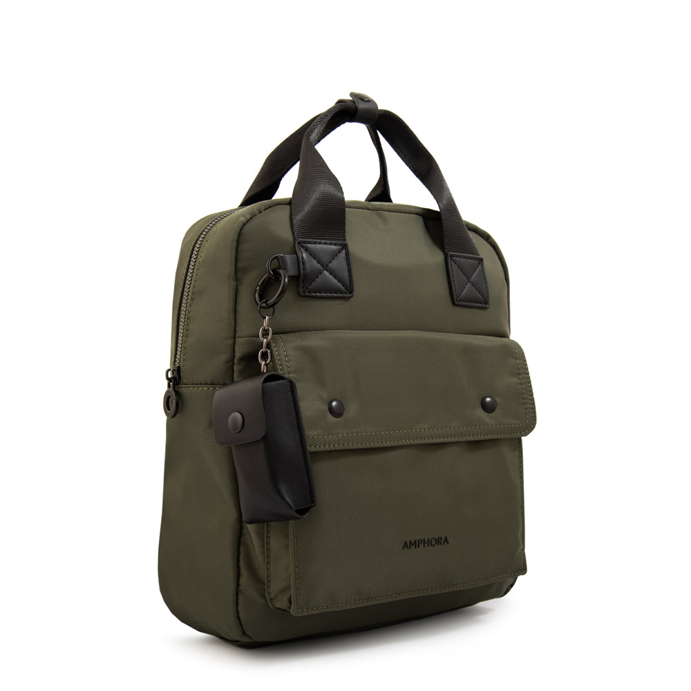 Mochila olivier mediana verde oliva