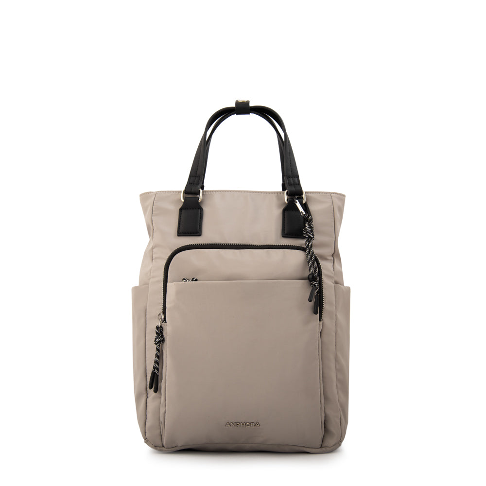 Mochila porta notebook nesta grande gris claro