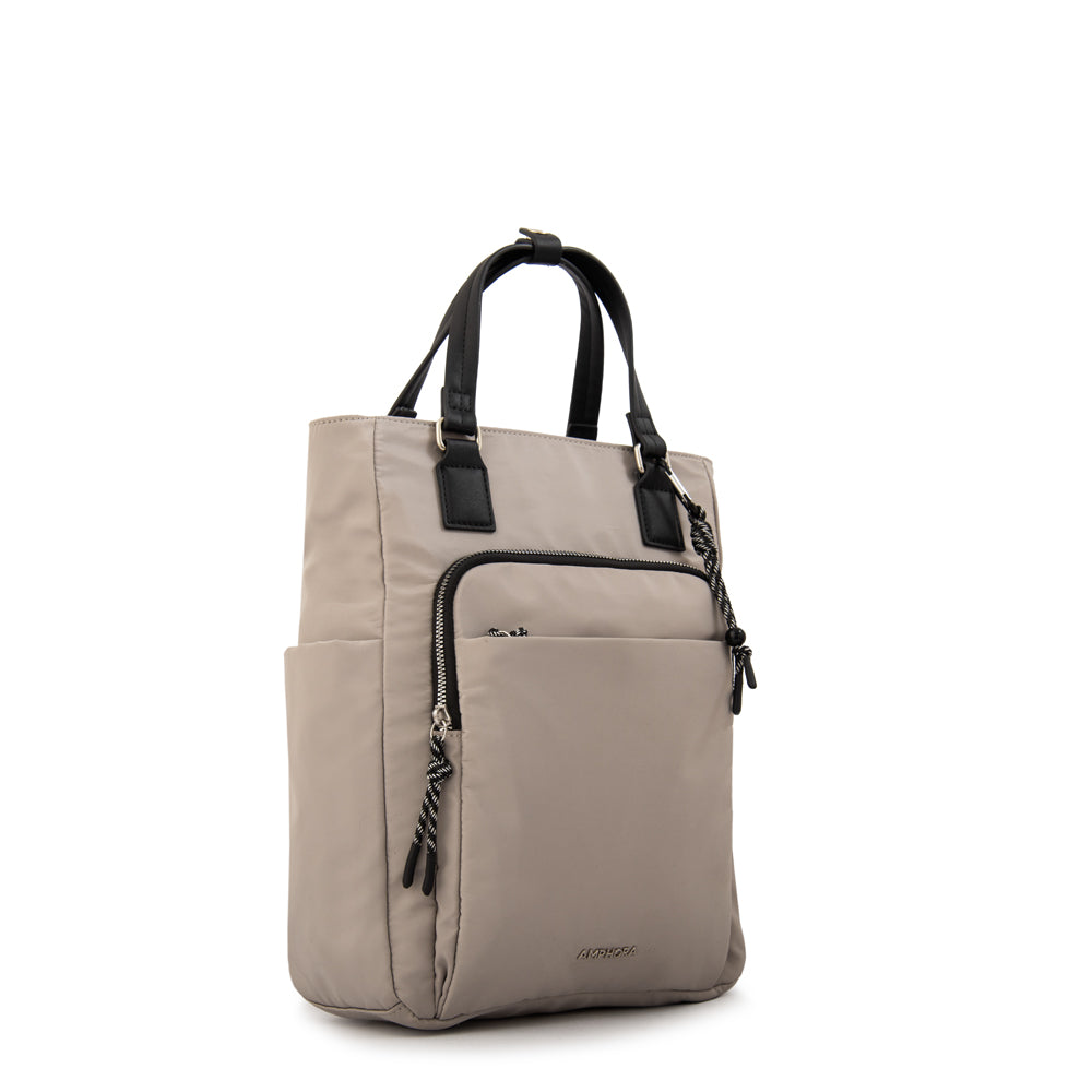 Mochila porta notebook nesta grande gris claro