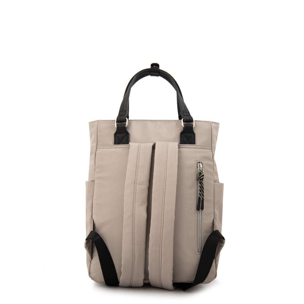 Mochila porta notebook nesta grande gris claro