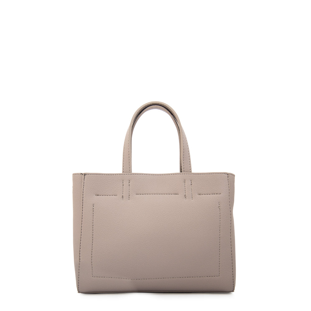 Cartera tote victoria pequeña gris