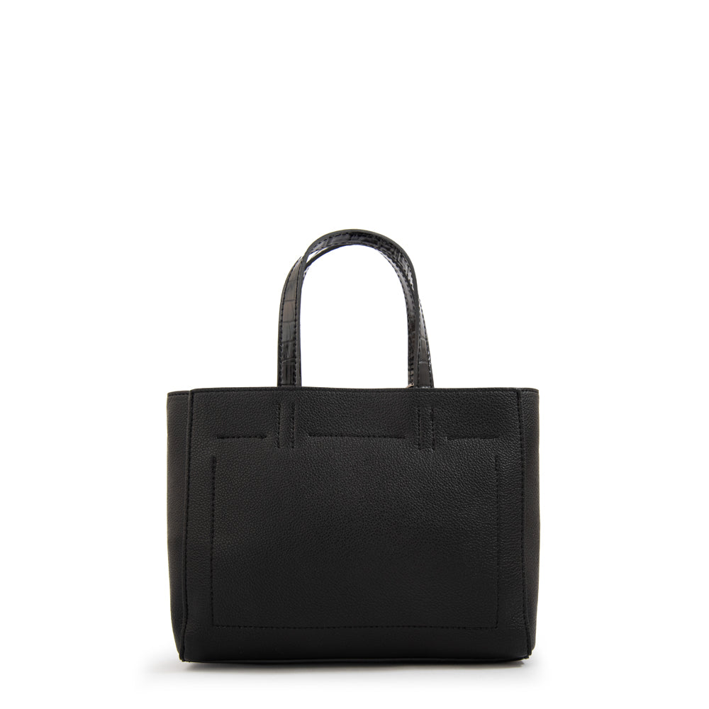 Cartera tote victoria pequeña negro