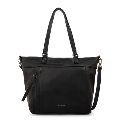 Cartera tote carolina grande negro
