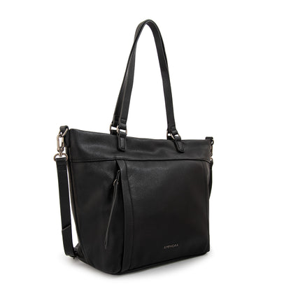Cartera tote carolina grande negro