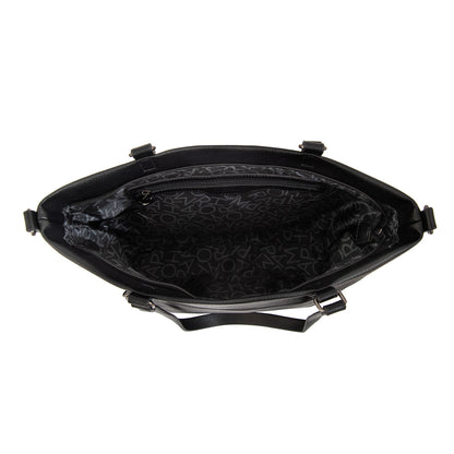 Cartera tote carolina grande negro