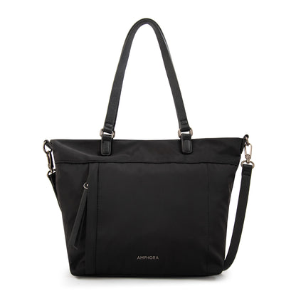 Cartera tote carolina grande negro