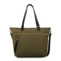 Cartera tote carolina grande verde oliva