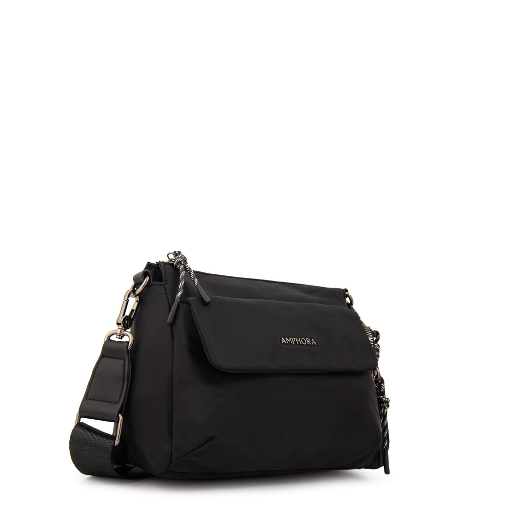 Cartera bandolera julia pequeña negro