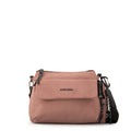 Cartera bandolera julia pequeña rosa viejo