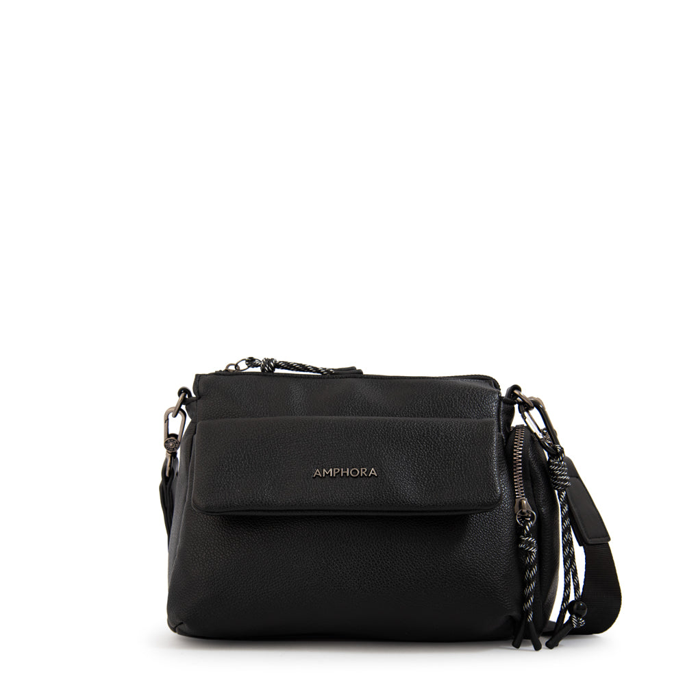 Cartera bandolera julia pequeña negro