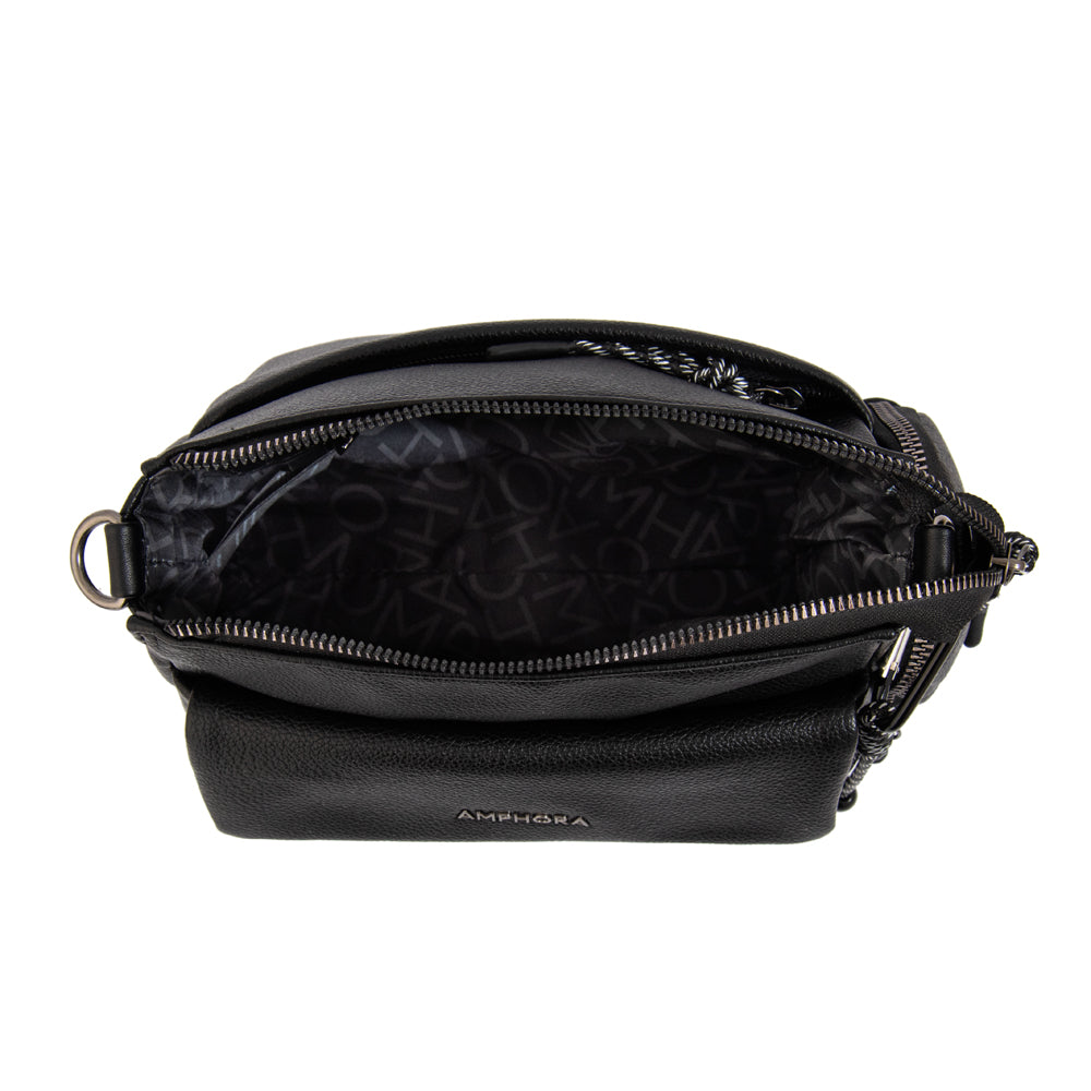 Cartera bandolera julia pequeña negro